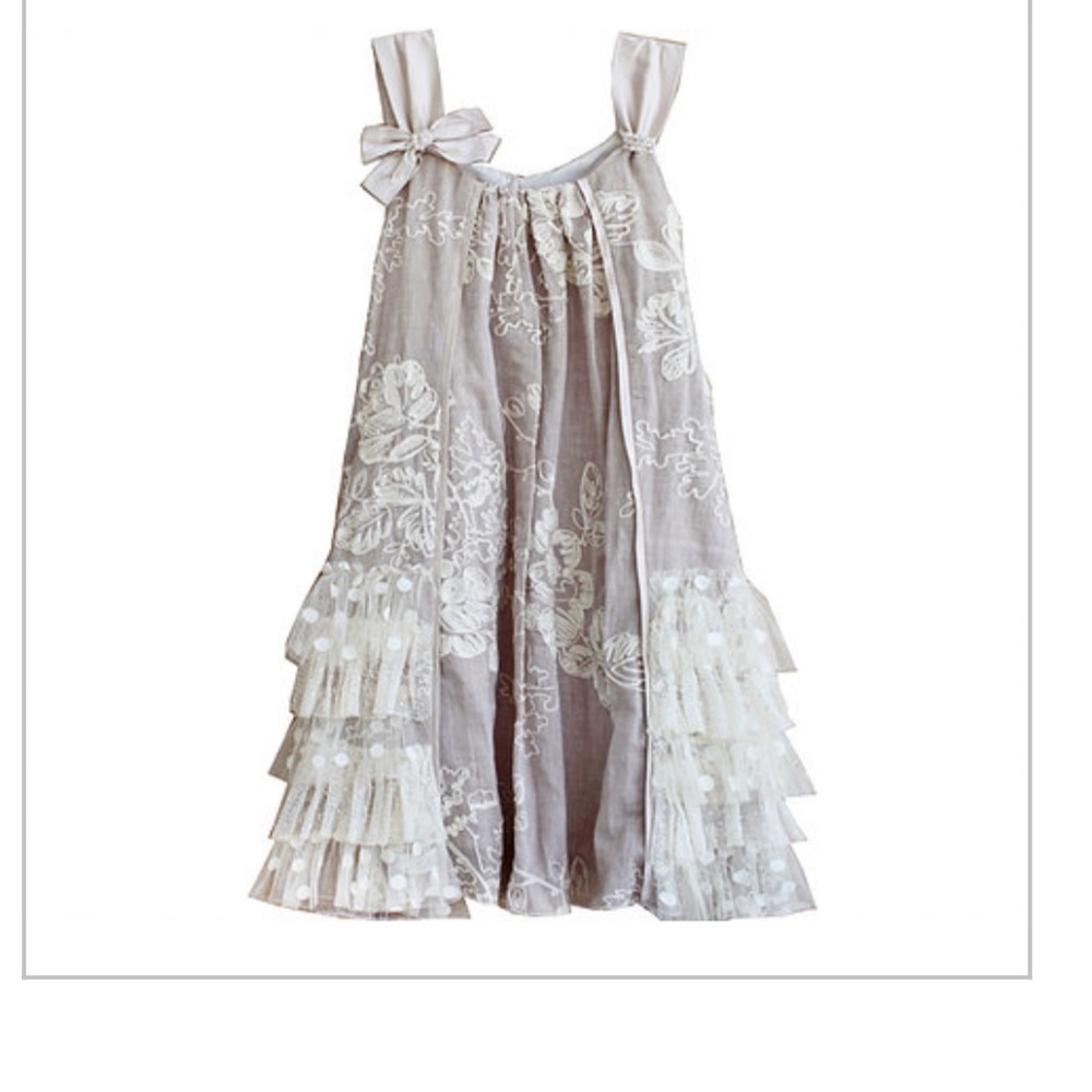 Isobella and Chloe Creme Brûlée Dress